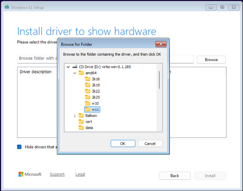 Windows 11 disk driver location